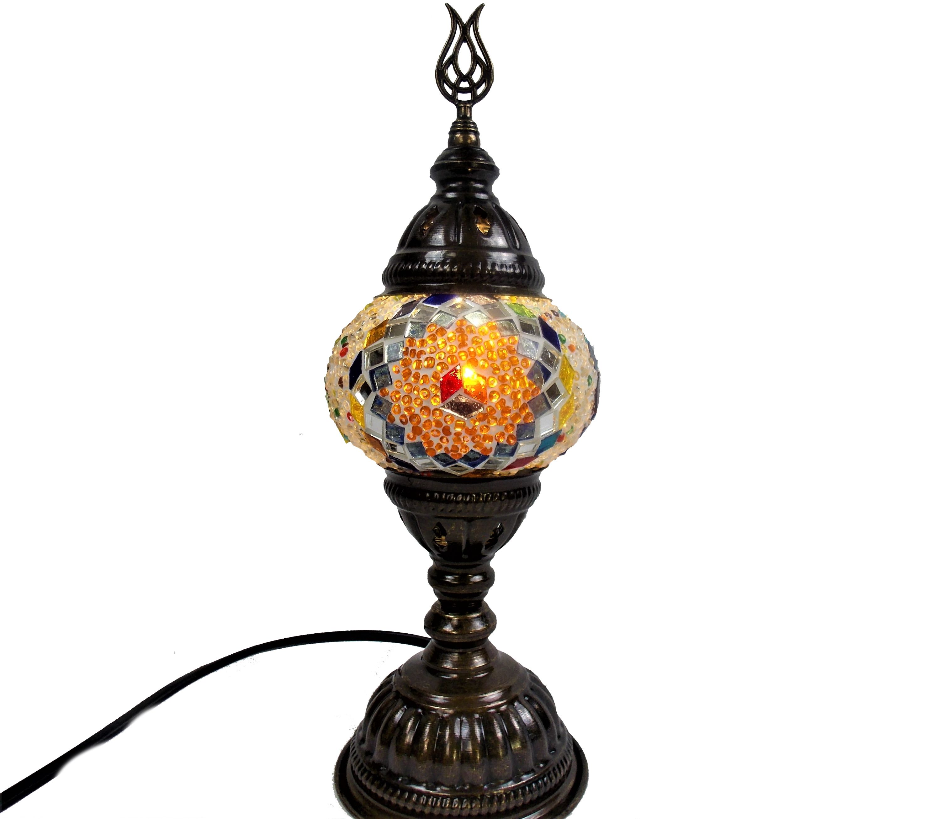 Lampa din Turcia din mozaic handmade h30cm