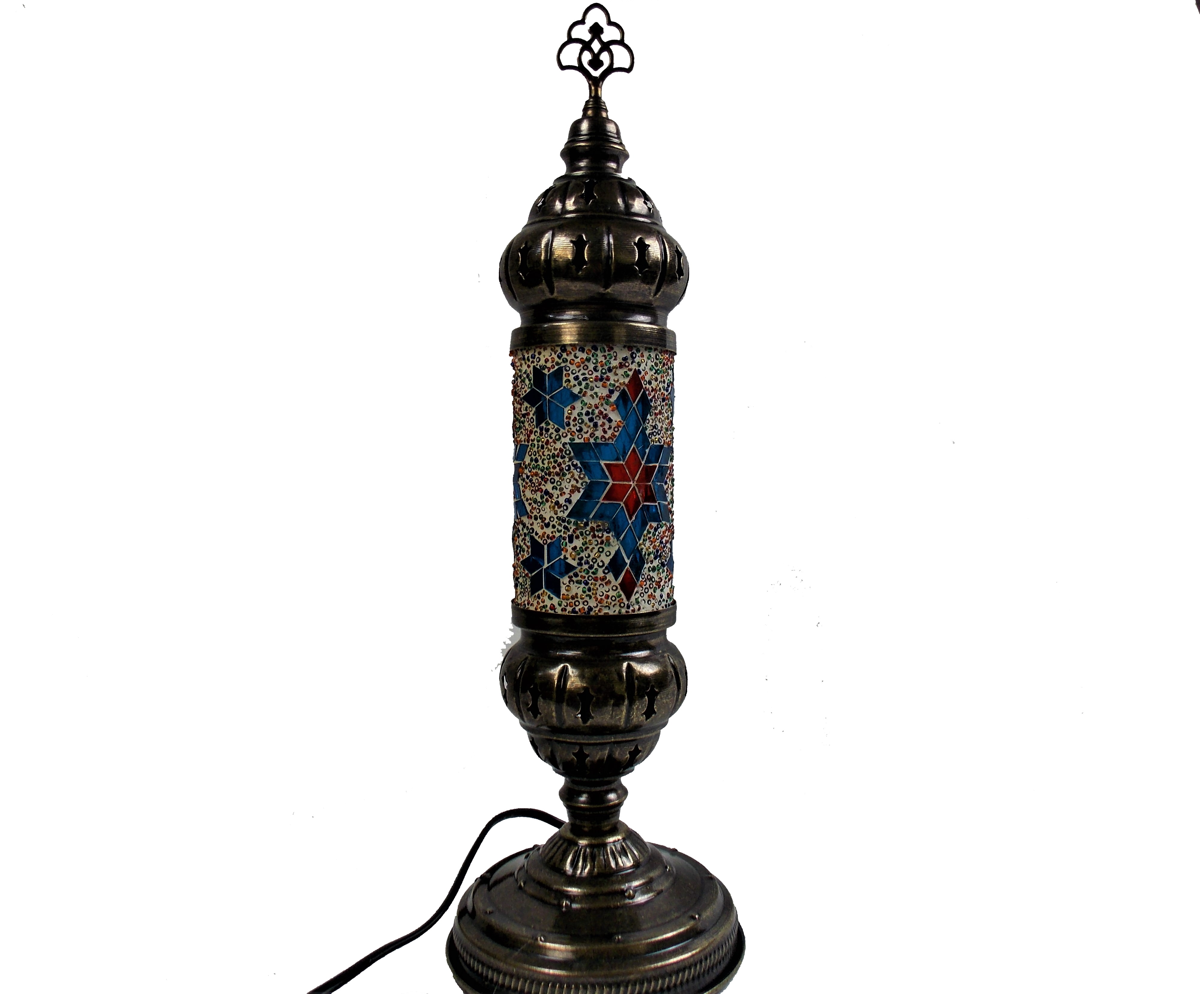 Lampa mozaic handmade model cilindru