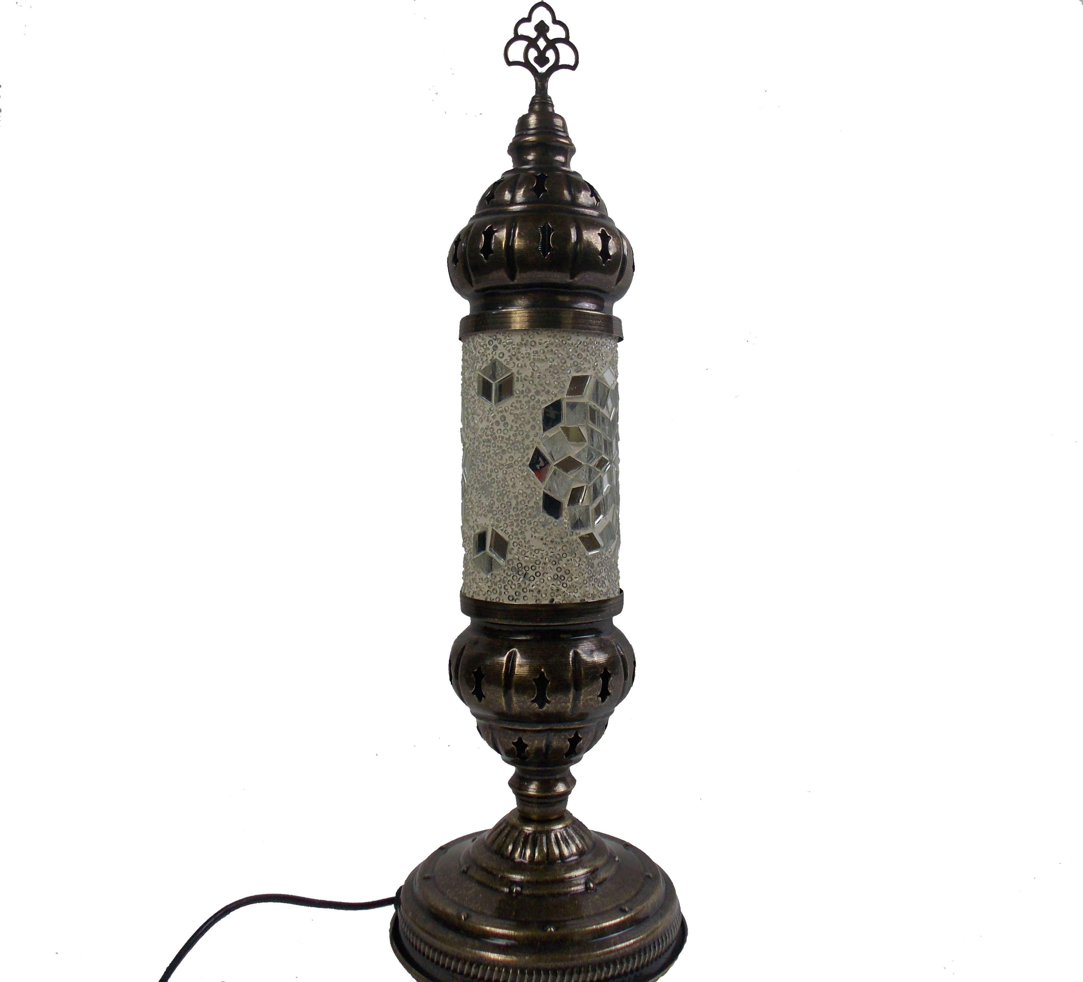 Lampa mozaic handmade model cilindru