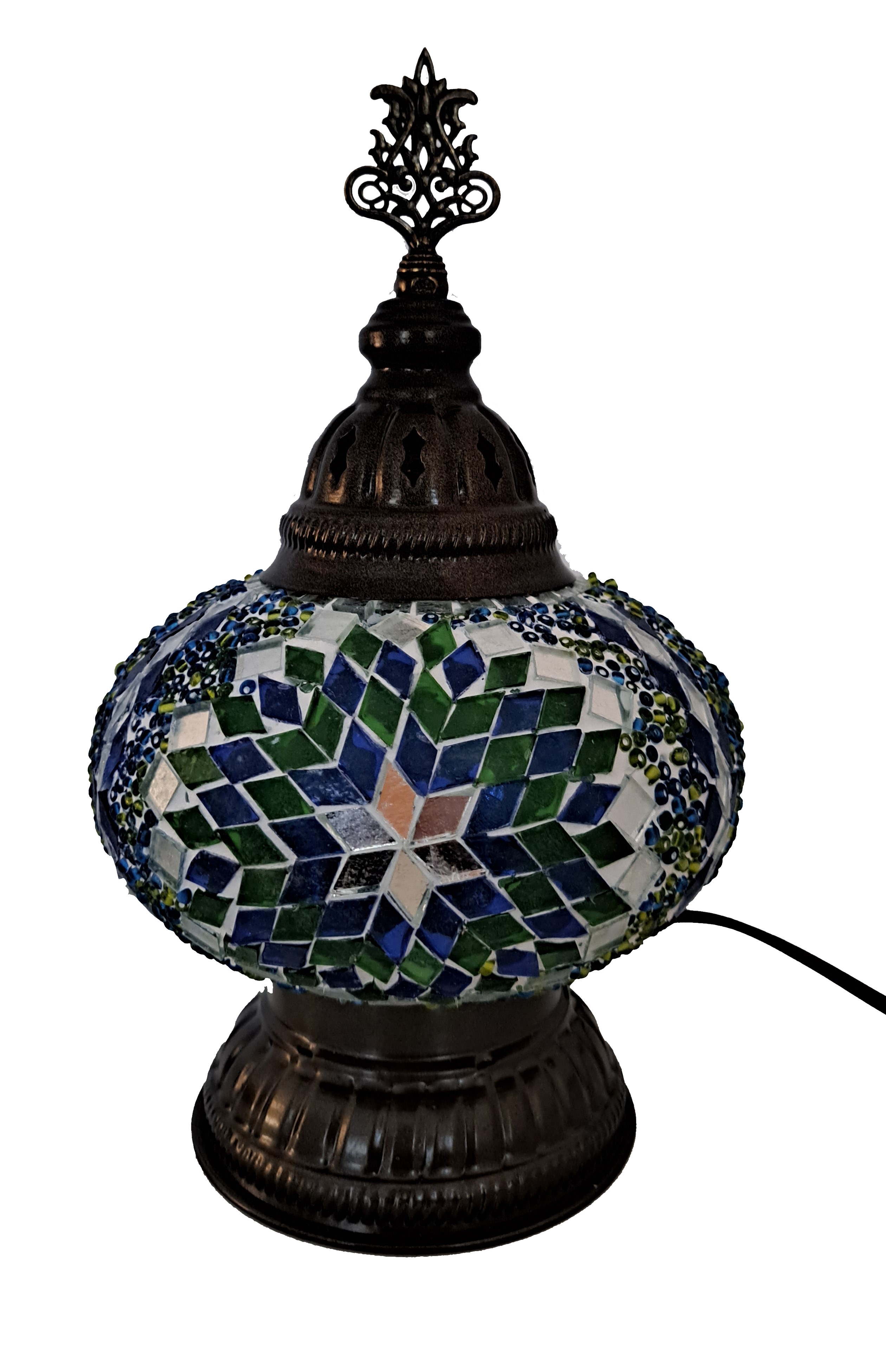 Lampa mozaic stil turcesc