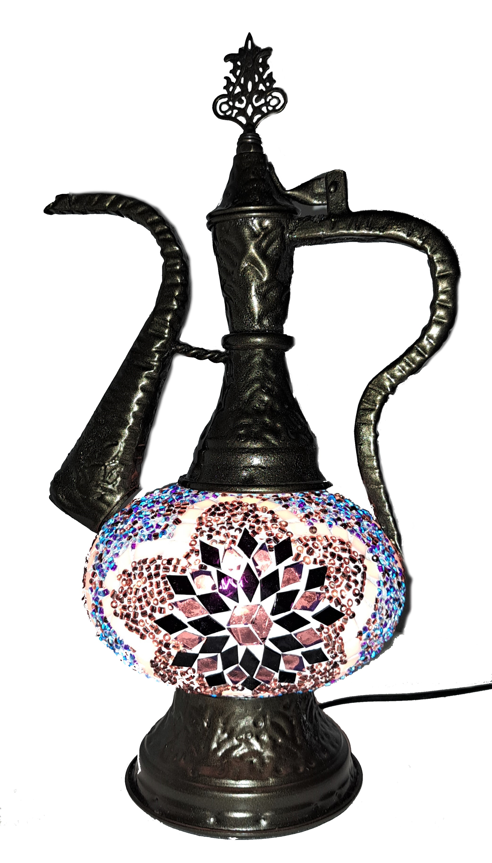 Lampa Ewer turceasca mozaic handmade