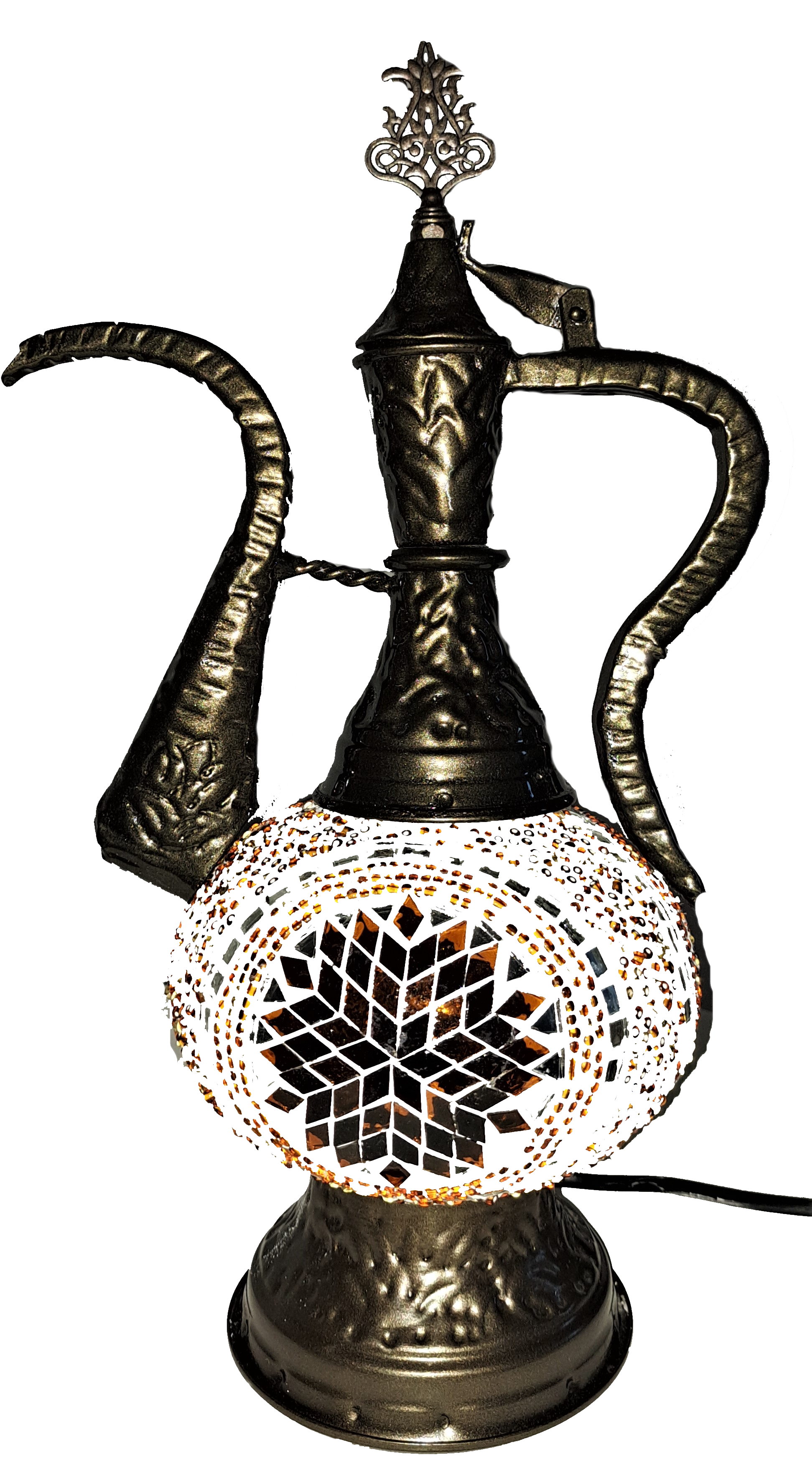 Lampa Ewer turceasca mozaic handmade