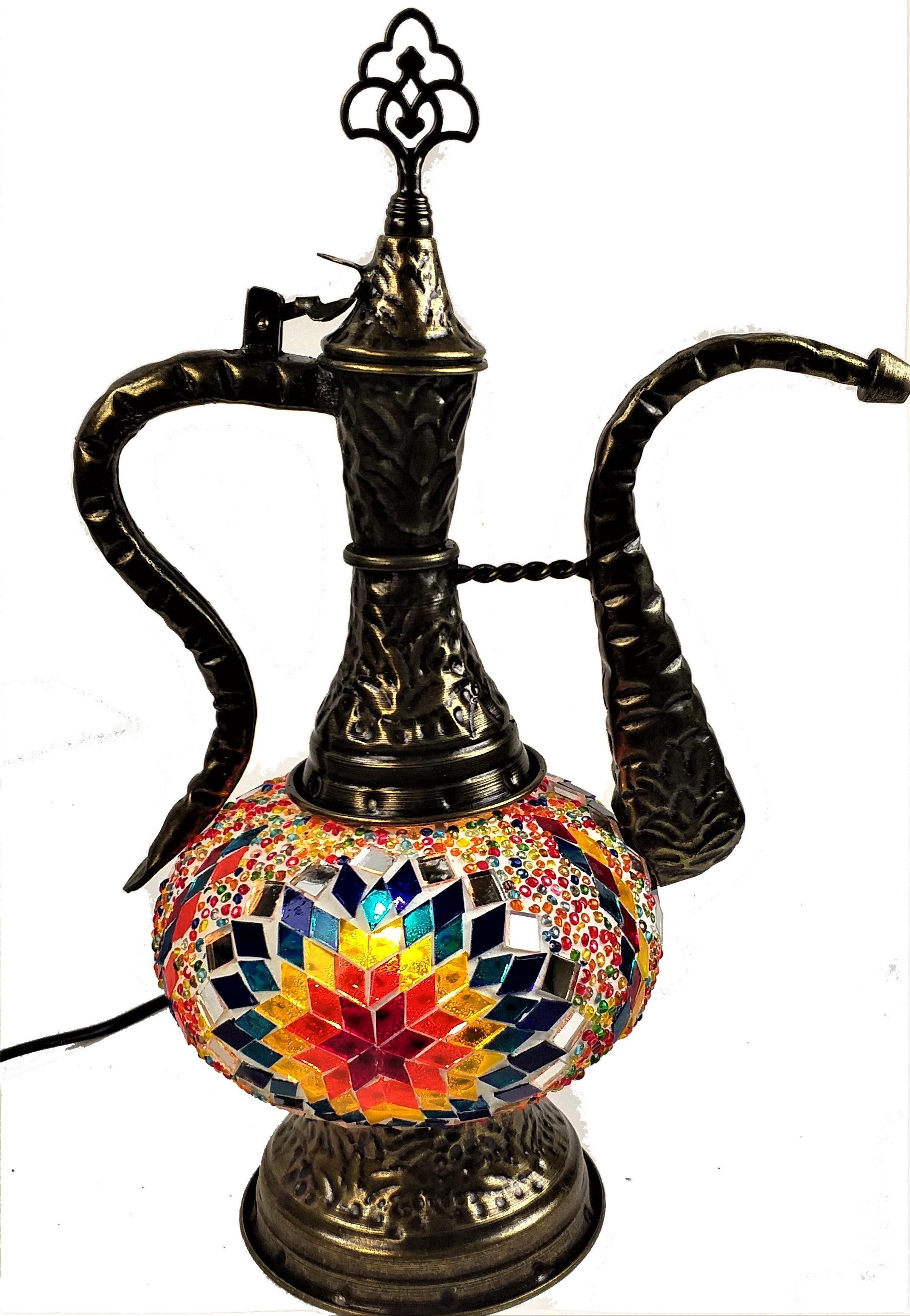 Lampa Ewer turceasca mozaic handmade 